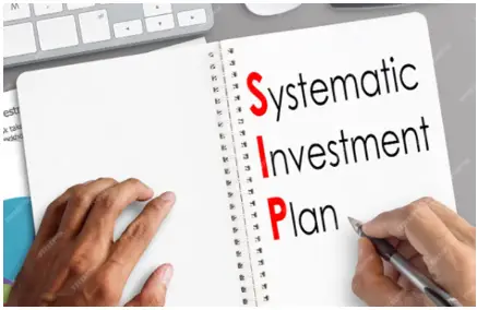 SIP explained visually with growing rupee coins symbolizing wealth creation through systematic investment plans.
