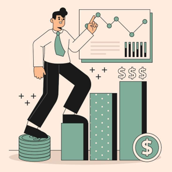 Employees analyzing ESG data dashboards with charts on sustainability, governance, and social responsibility to prepare non-financial reporting.