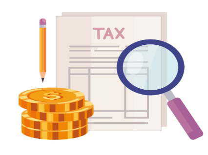 Taxpayer reviewing income details and using online tools for advance tax calculation to estimate and pay taxes before due date