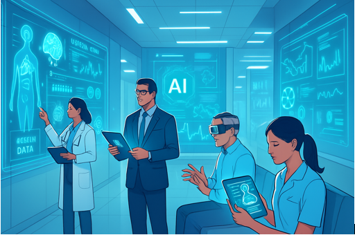 AI in healthcare consulting improving clinical decision-making, patient care, and operational efficiency.