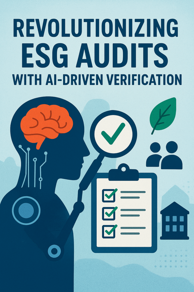 evolutionizing ESG Audits with AI-Driven Verification - Eve Consultancy