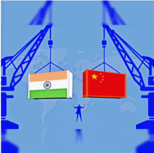 India China