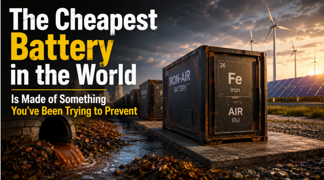 Iron-Air Batteries