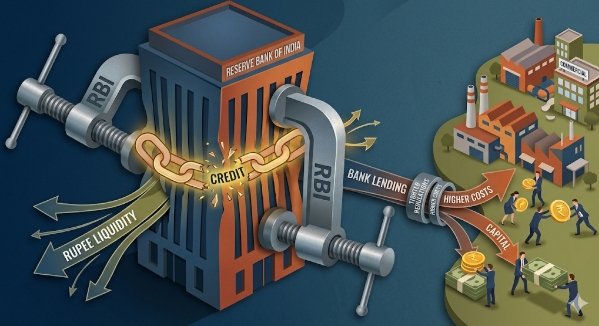 liquidity crunch , bank lending