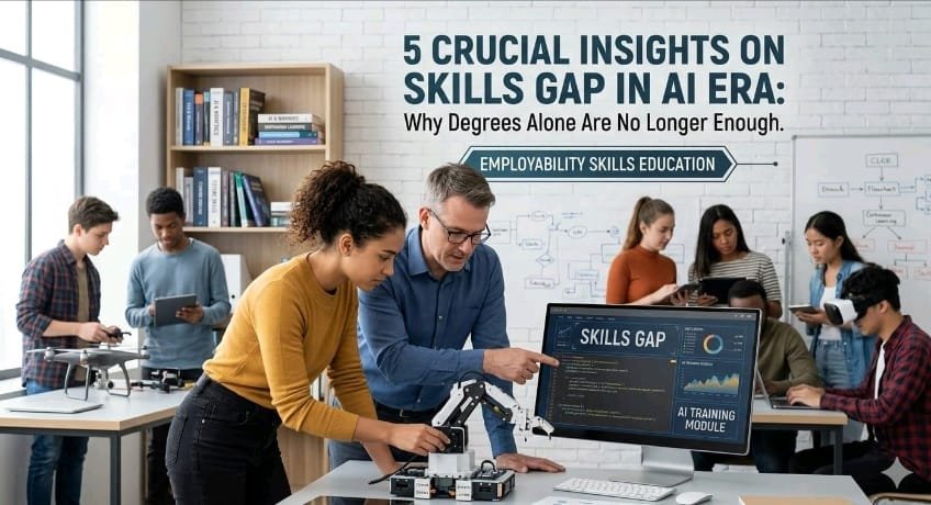 skills gap AI era youth