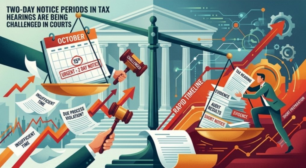 tax hearing notice period